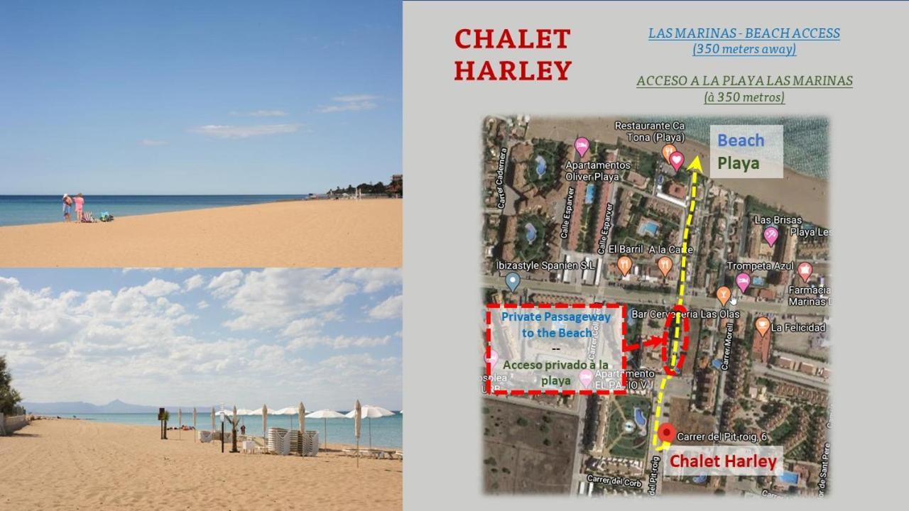 Chalet Harley Denia Exterior foto